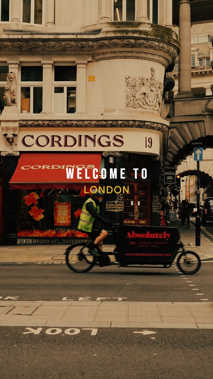 WELCOME TO LONDON
