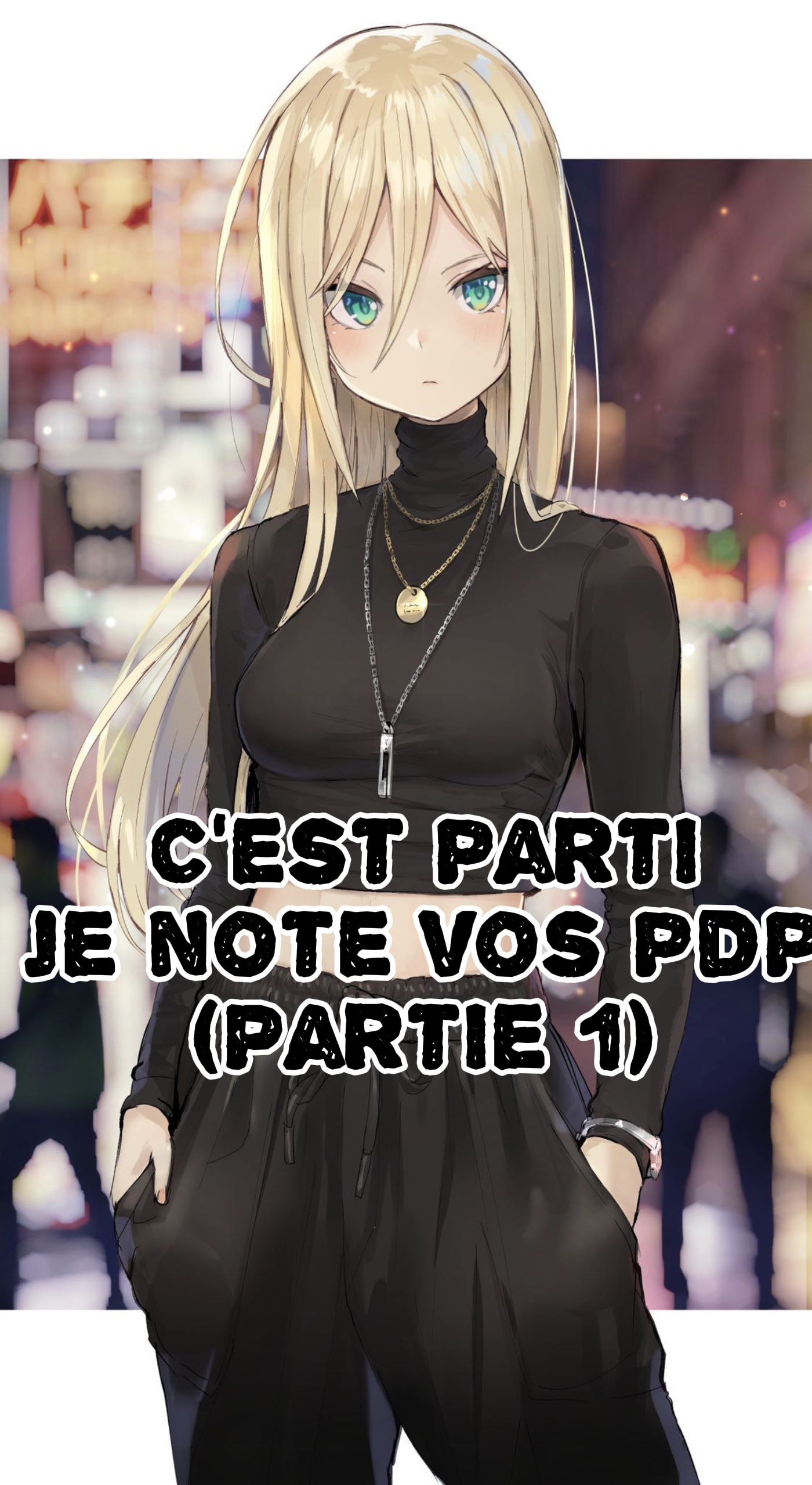Je note vos pdp 