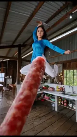 Mẫu Kungfu cơm chiên