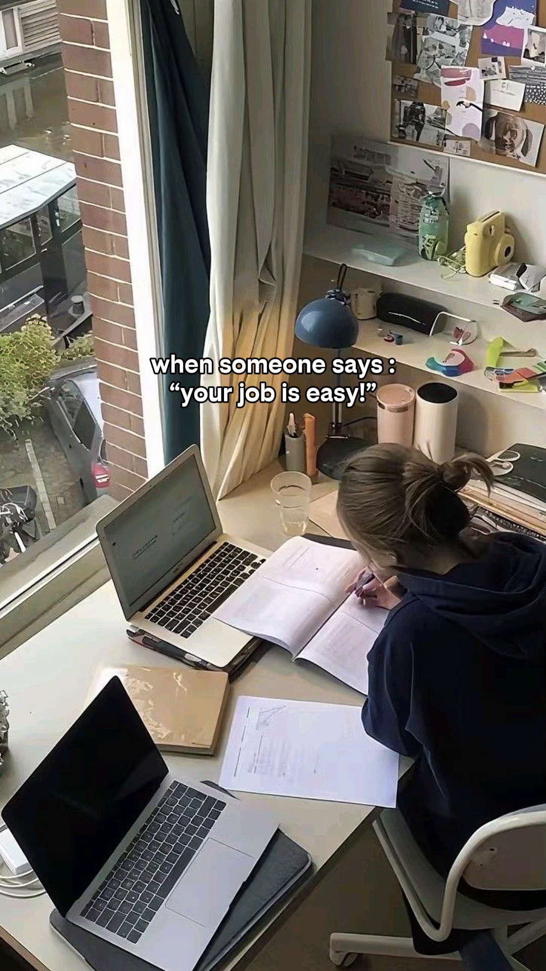 Your job is easy