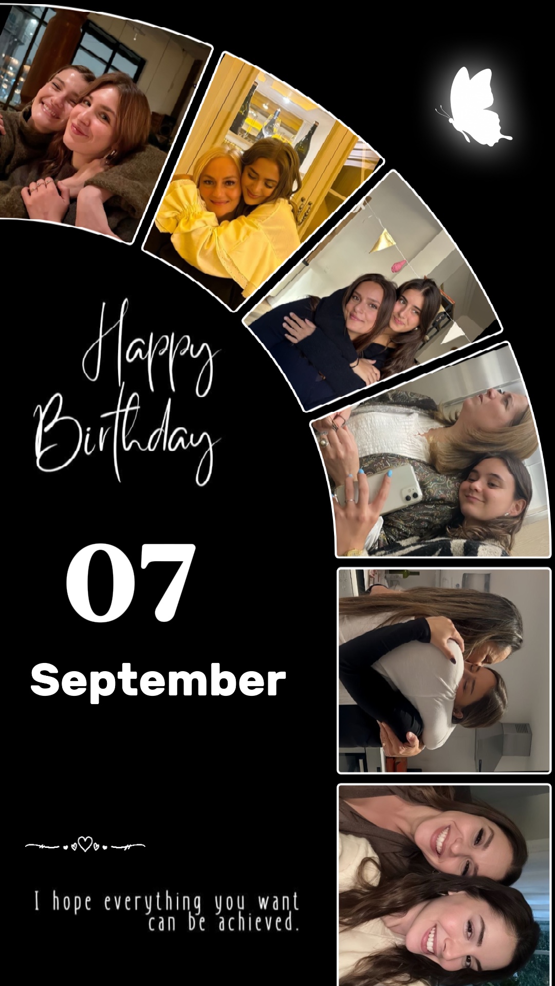 Birthday my mom