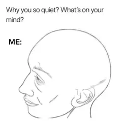 why are you quiet 