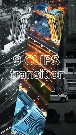 9 clips transition