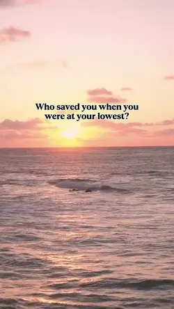 Who saved you?