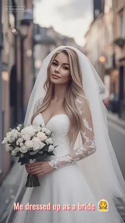 bride outfit AI 👰‍♂️