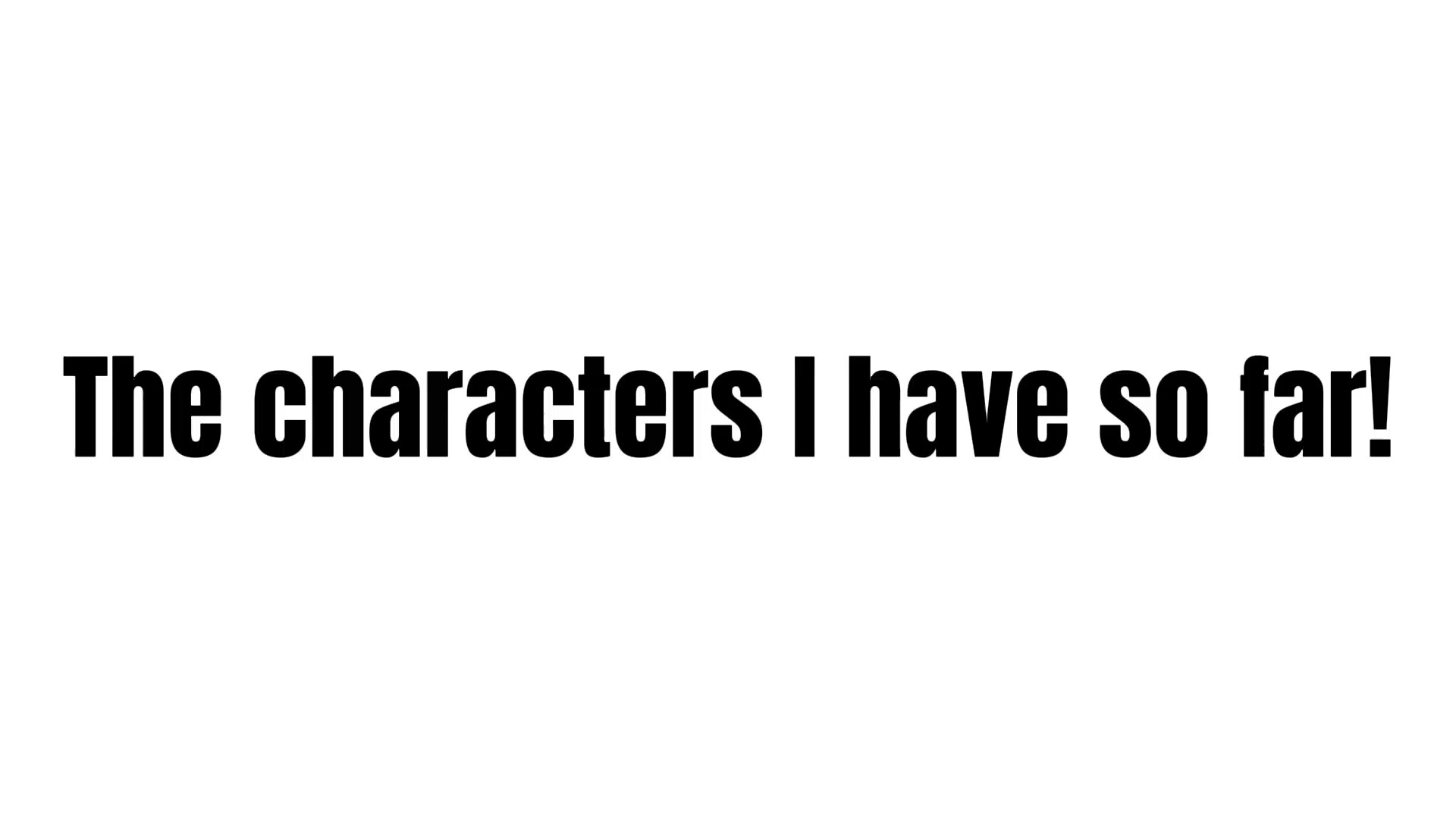 Among us characters