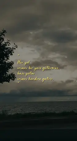 Bazı yollar kendine 