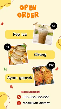 promosi makanan