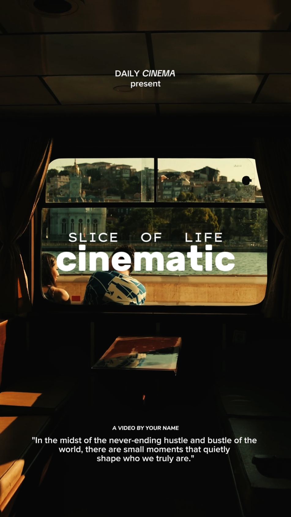 Un trozo de cine de vida