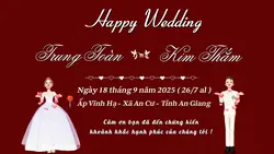 Thiệp/slide cưới