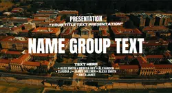 Opening presentation