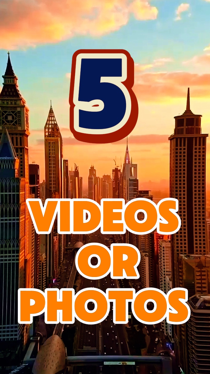 5 Videos O Fotos 