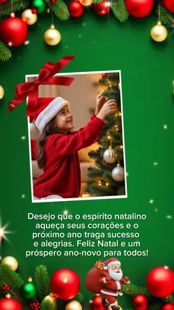 Cartão de natal 