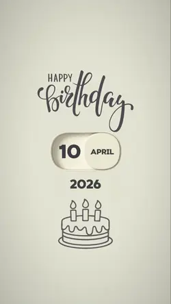 HBD 10 APRIL 2026