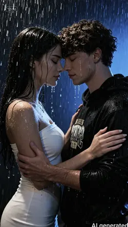 Rain photoshoot coup