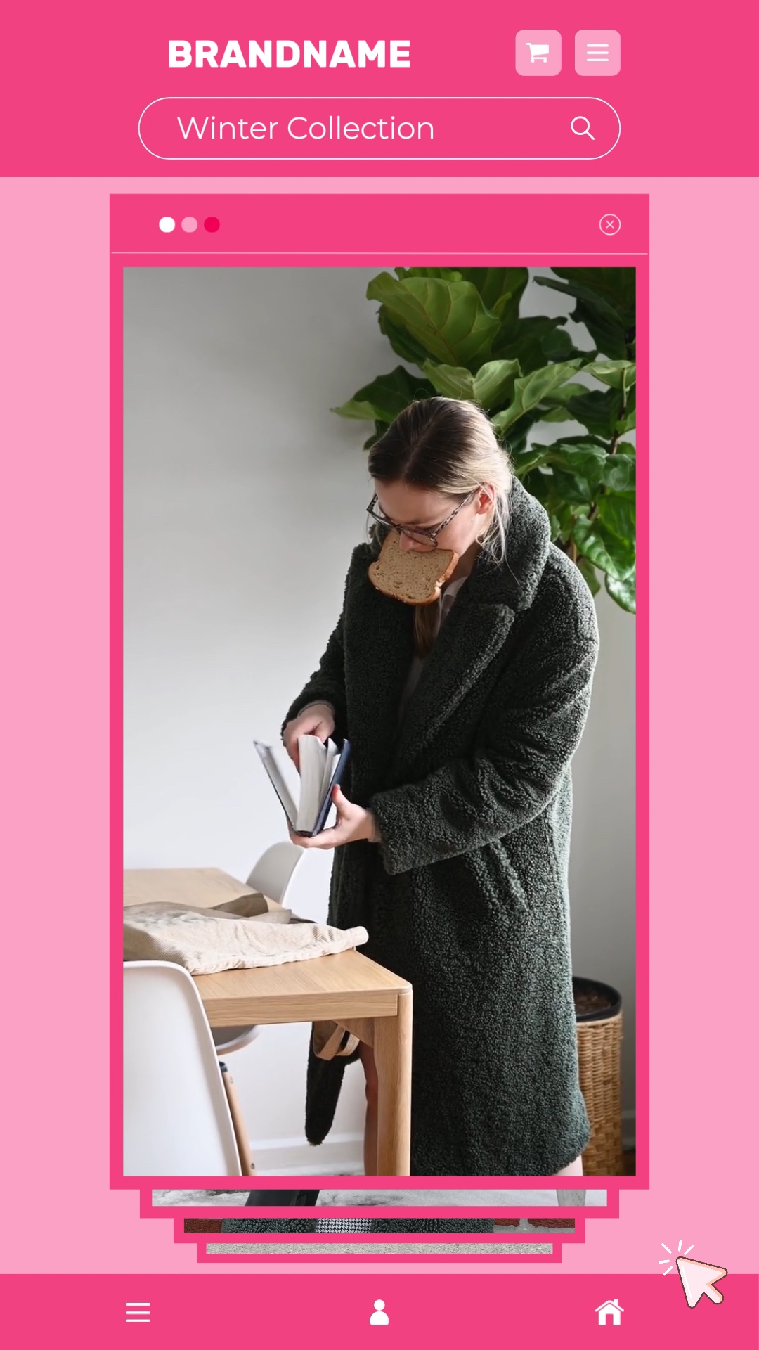 C2B Tema Rosa Moda Estilo TikTok