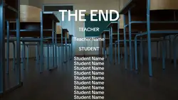 Theend of school