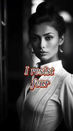 I resist fear