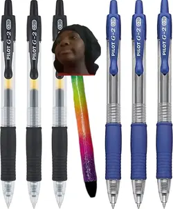 Rainbow Gel Pen