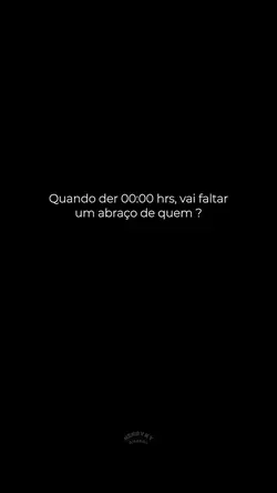 Vai faltar abraço