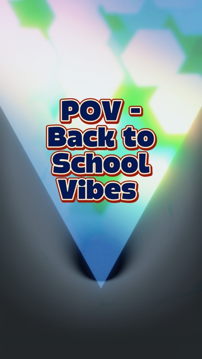 POV - De volta às aulas