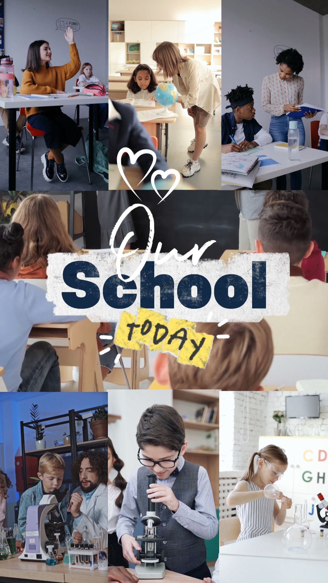 Vlog de la clase de la escuela