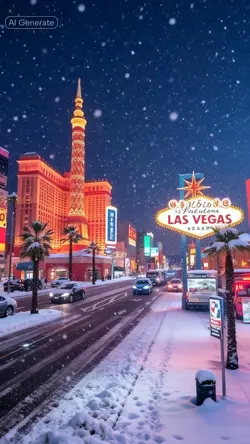 snow in las vegas