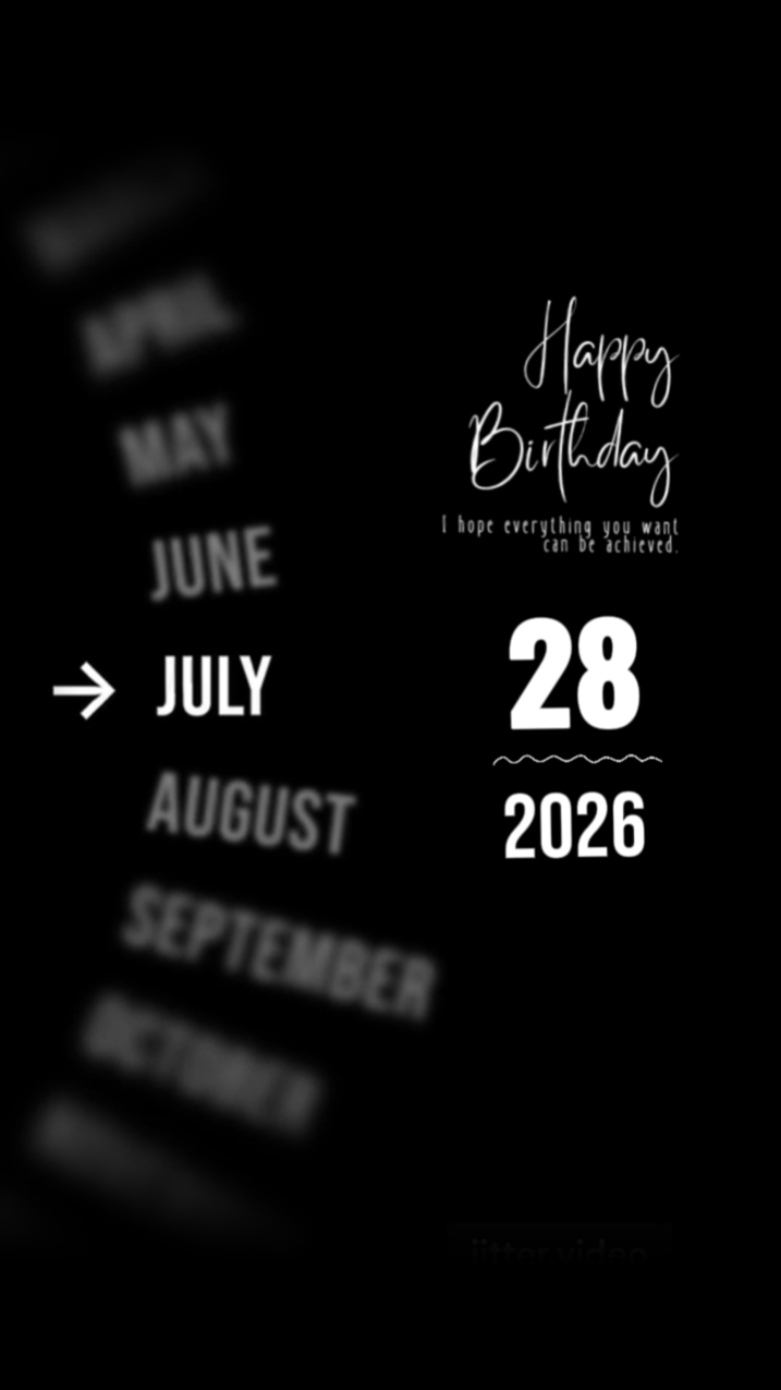BDAY LOVE 28 JULY