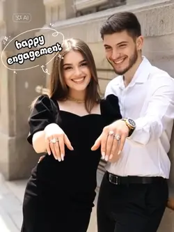 Happy engagement