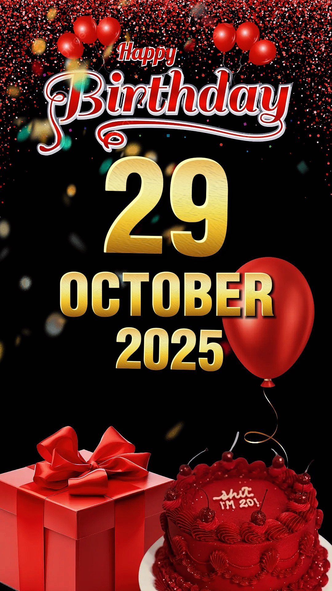 Aniversário 29 de outubro de 2025