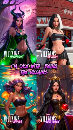 different villains