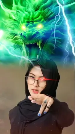 naga hijau