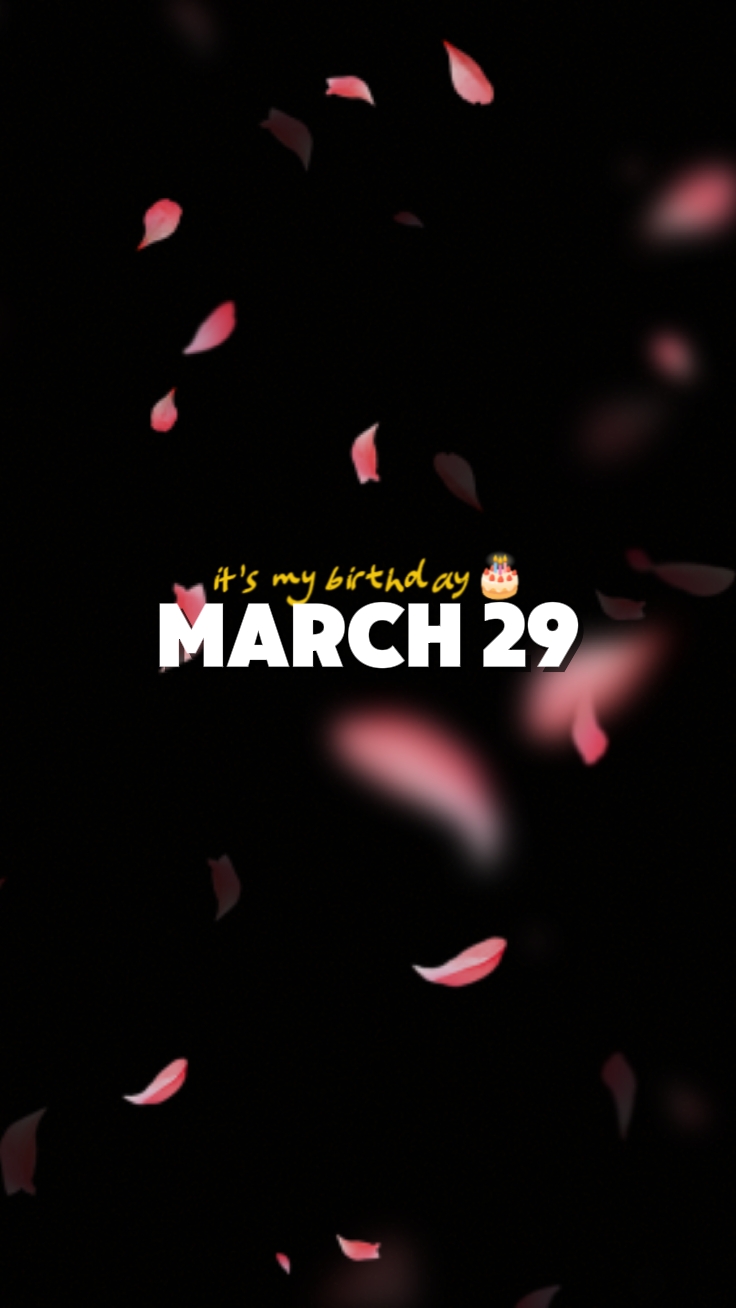 29 Mart Doğum Günü