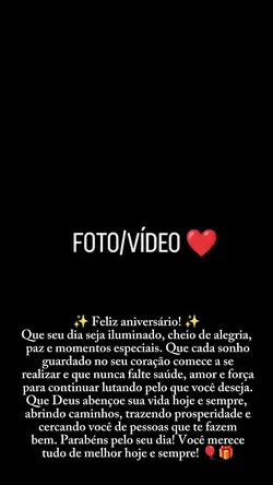 feliz aniversário