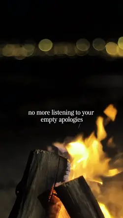 Empty apologies..