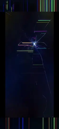 Screen glitch