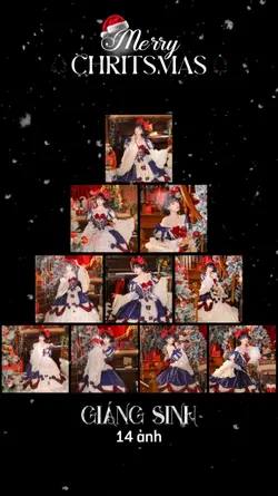 Xếp cây thông noel