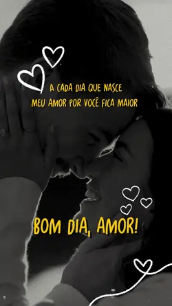 Bom dia, amor 

