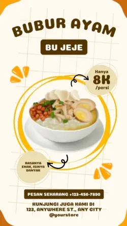 Promosi BUBUR AYAM