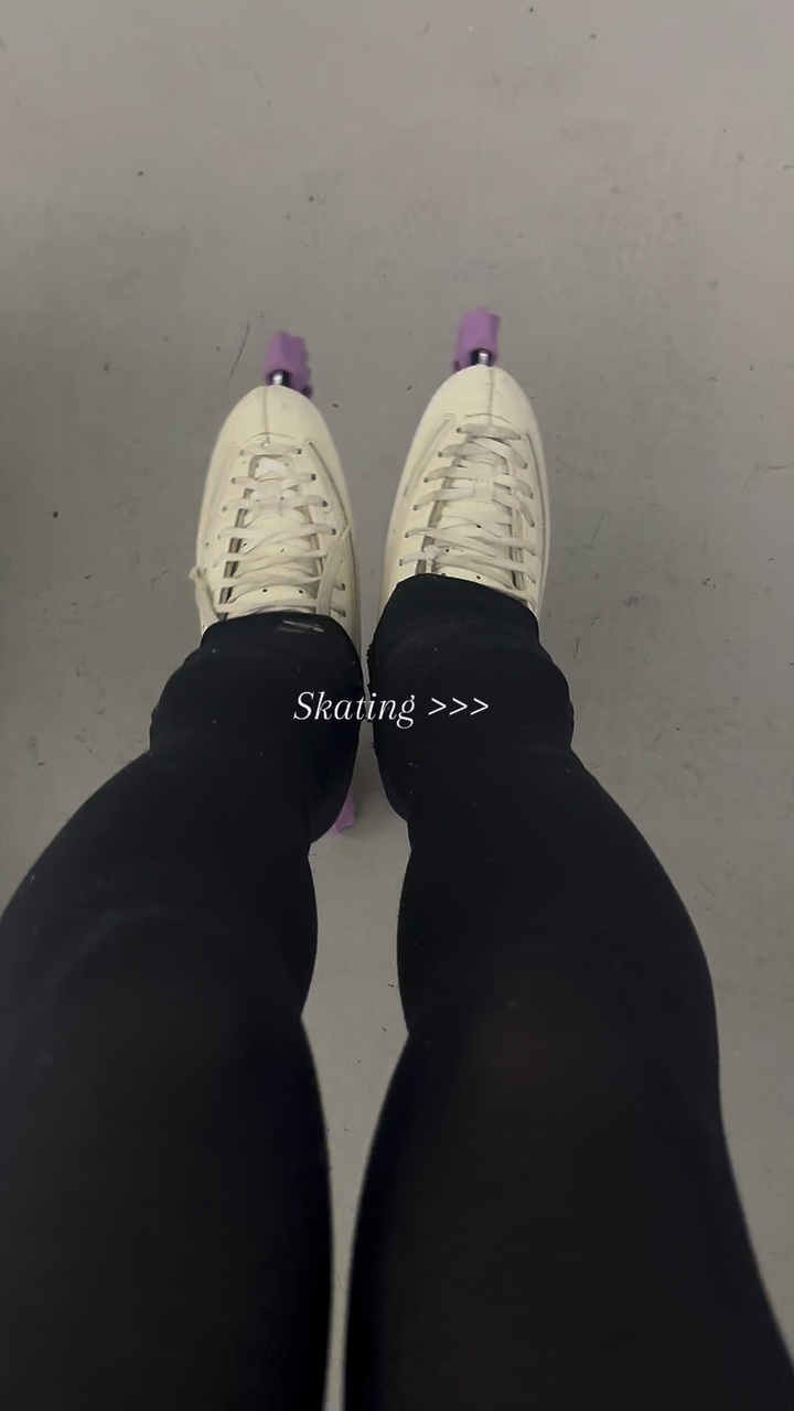 Ice skating 🫶