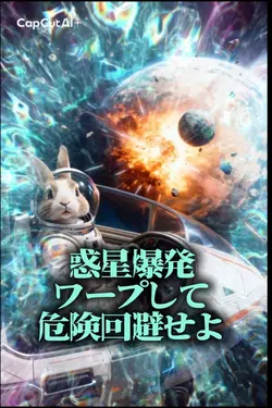 惑星爆発・危険回避せよ