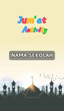 Jum'at activity kids