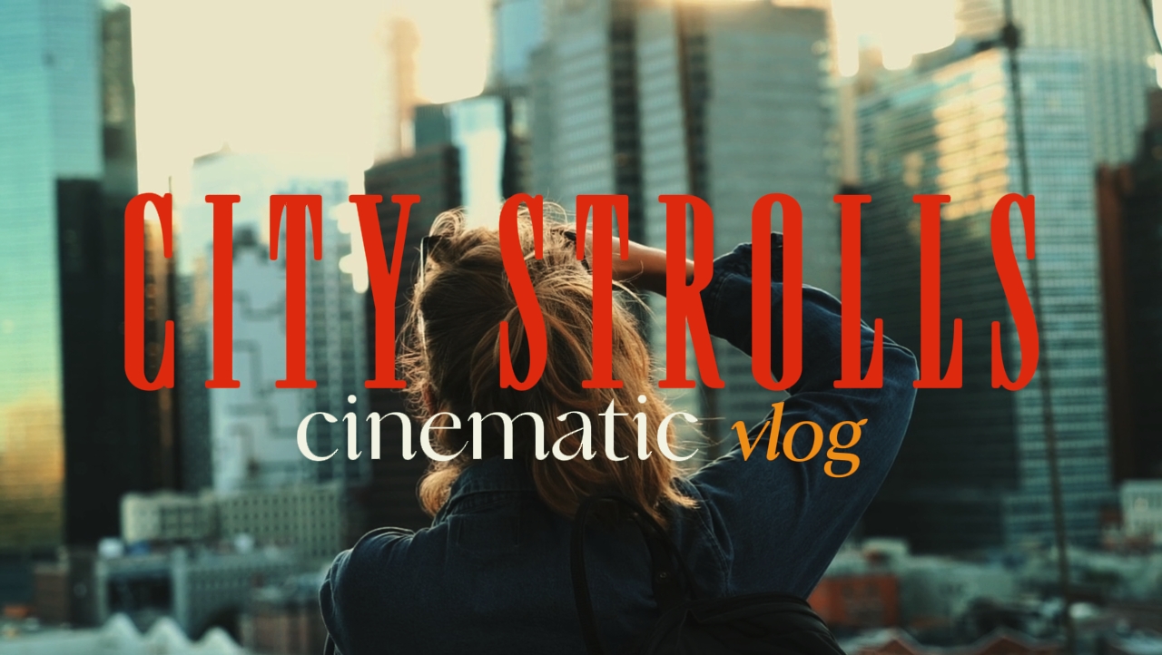 city strolls.