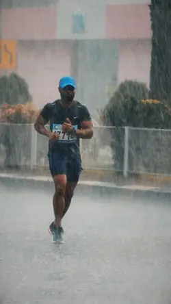 Bajo la lluvia