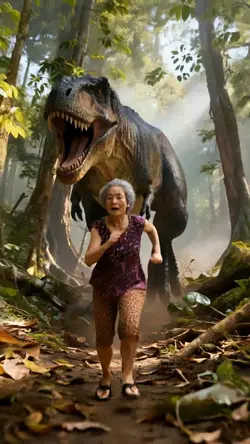 Fugindo Dinossauro