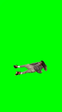 Girl falling meme