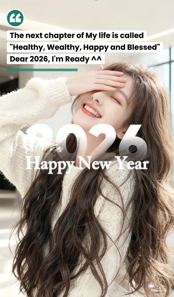 Dear 2026 im ready