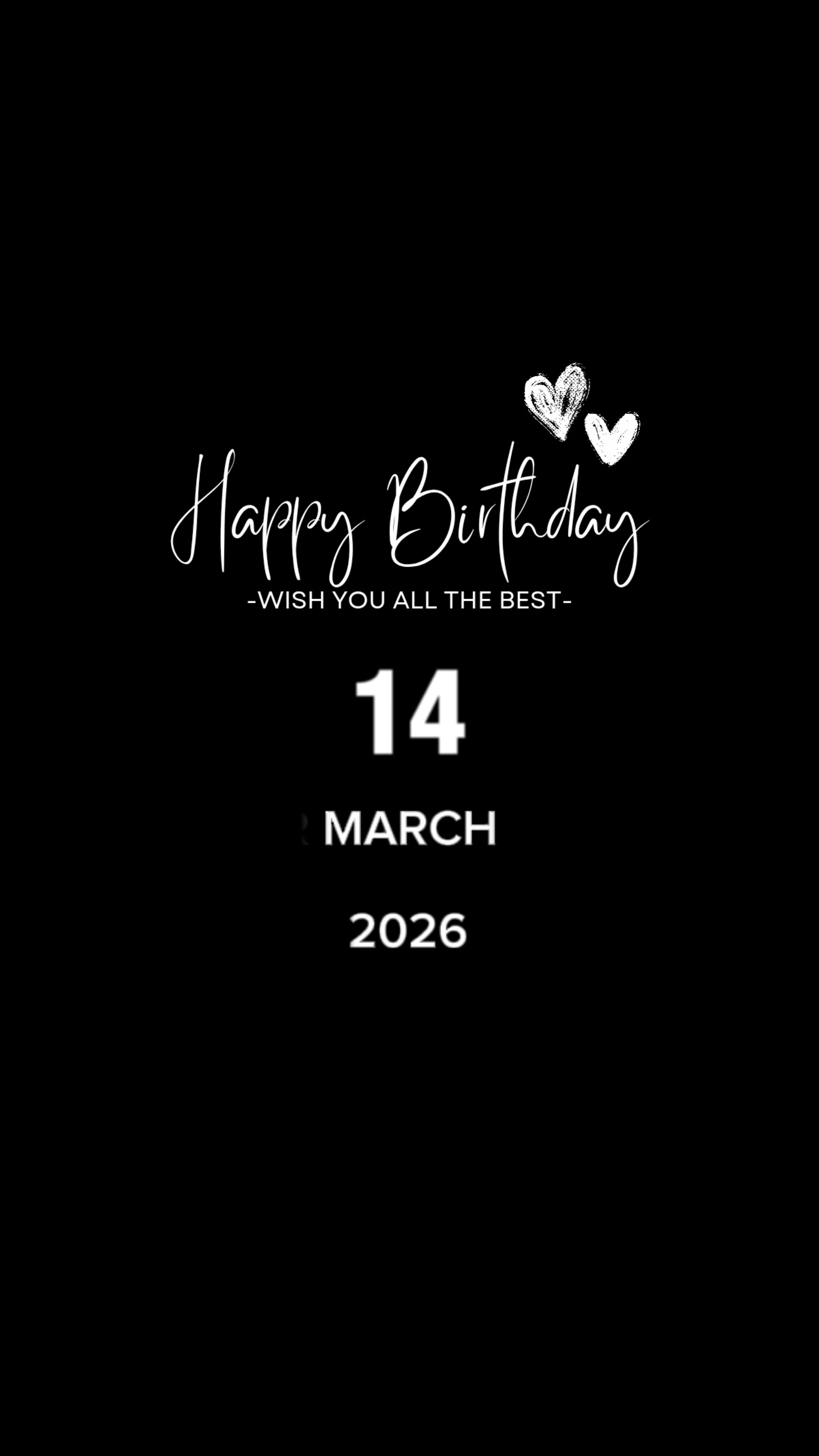 HBD 14 MARS