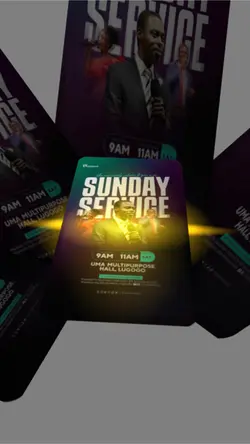 Sunday Service Flyer