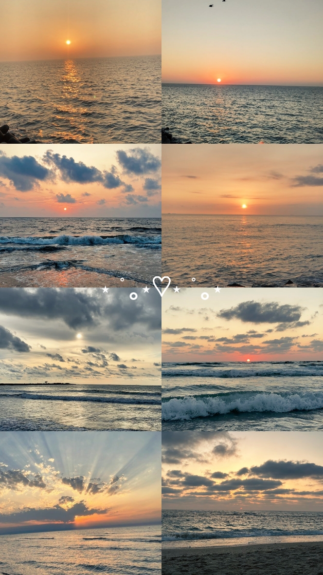8 BILDER SONNENAUFGANG 